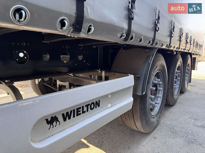 Тентованный борт (штора) - полуприцеп Wielton NS-3 2024 в Ивано-Франковске