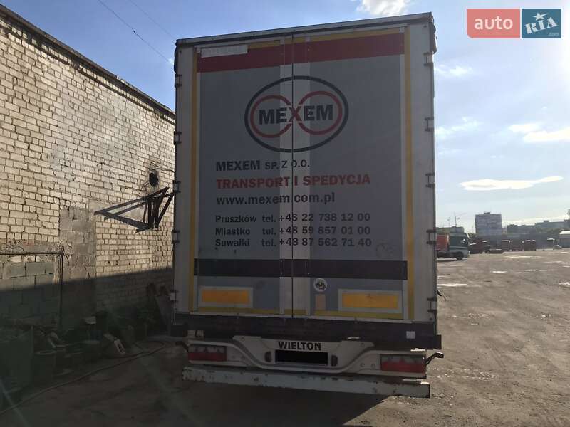 Тентований борт (штора) - напівпричіп Wielton NS-3 2015 в Дніпрі