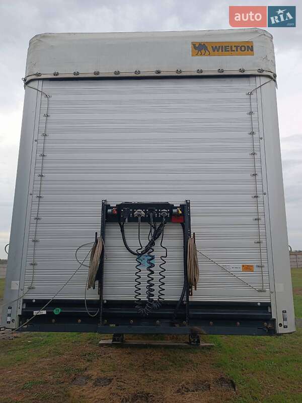 Тентований борт (штора) - напівпричіп Wielton NS-3 2021 в 