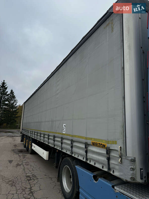 Тентований борт (штора) - напівпричіп Wielton NS-3 2014 в Маньківці фото 2 Тентований борт (штора) - напівпричіп Wielton NS-3 2014 в Маньківці