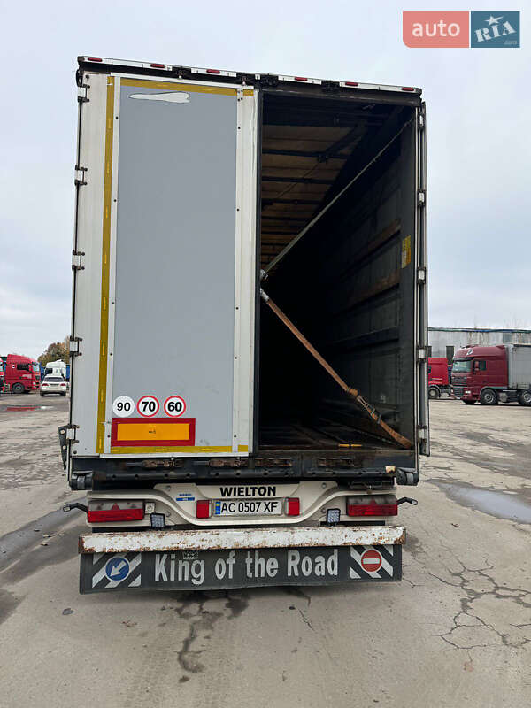 Тентований борт (штора) - напівпричіп Wielton NS-3 2014 в Маньківці фото 5 Тентований борт (штора) - напівпричіп Wielton NS-3 2014 в Маньківці