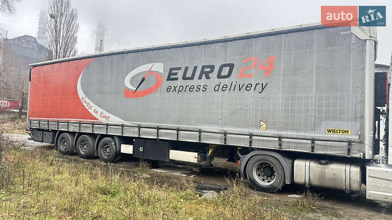 Тентованный борт (штора) - полуприцеп Wielton NS-3 2017 в Киеве фото 2 Тентованный борт (штора) - полуприцеп Wielton NS-3 2017 в Киеве