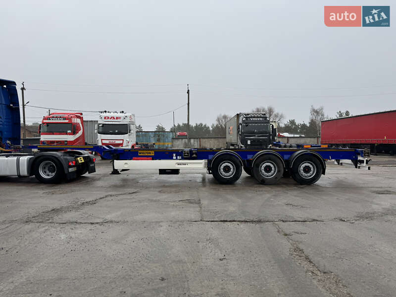 Контейнеровоз полуприцеп Wielton NS-3 2017 в Вараше