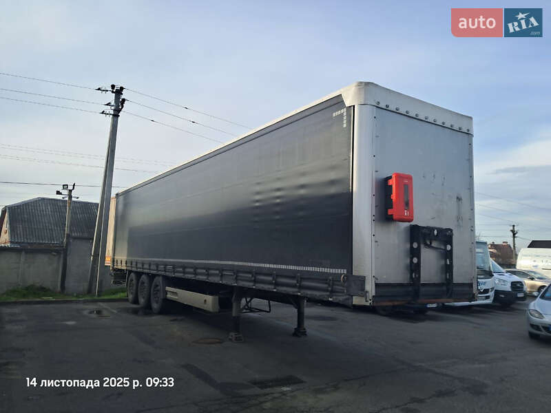 Тентований борт (штора) - напівпричіп Wielton NS-3 2012 в Києві