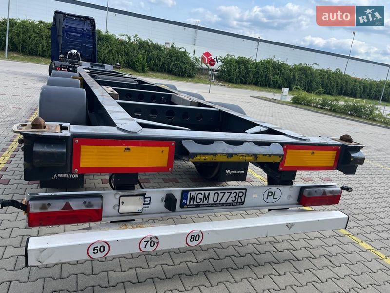 Контейнеровоз полуприцеп Wielton NS-3 2022 в Киеве