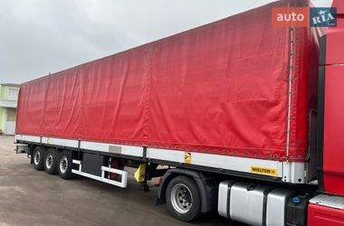Тентованный борт (штора) - полуприцеп Wielton NS34 2011 в Ровно