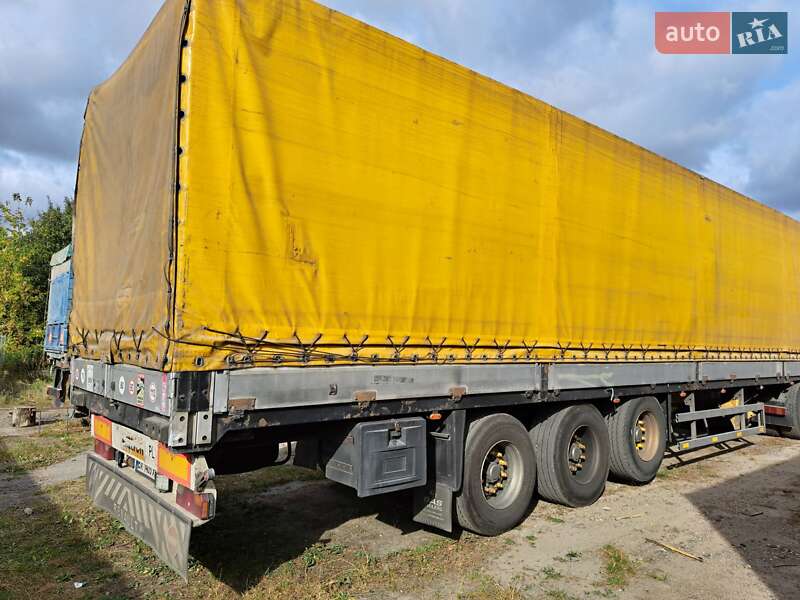 Тентований борт (штора) - напівпричіп Wielton NS34ST 2002 в Ізяславі