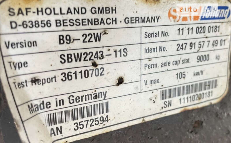 Самоскид напівпричіп Wielton SAF 2011 в Жовкві фото 22 Самоскид напівпричіп Wielton SAF 2011 в Жовкві