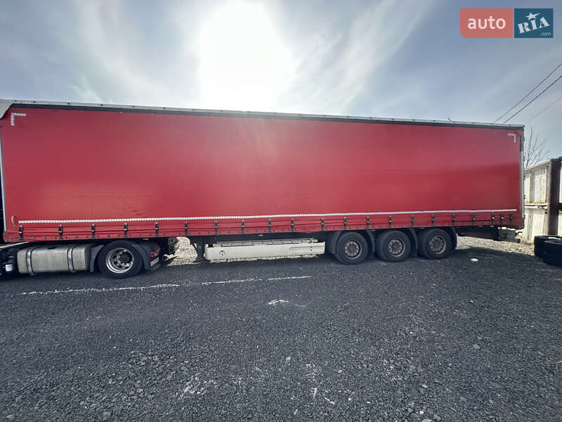 Тентованный борт (штора) - полуприцеп Wielton SAF 2013 в Луцке