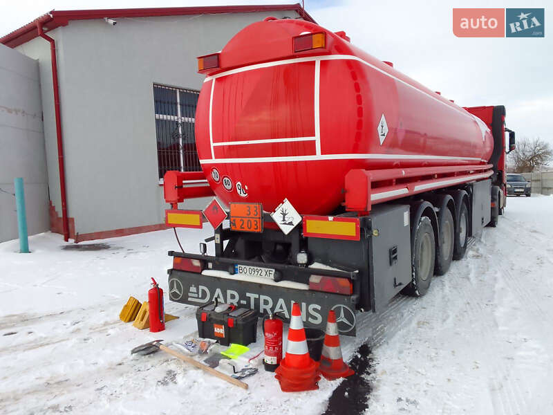 Цистерна напівпричіп Willig Sanz 2001 в Тернополі