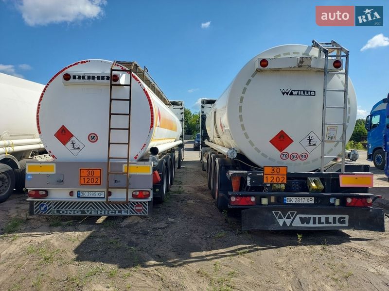 Цистерна напівпричіп Willig Turbud 2010 в Рівному