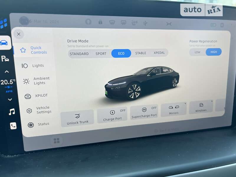 Седан Xpeng P7 2022 в Луцке