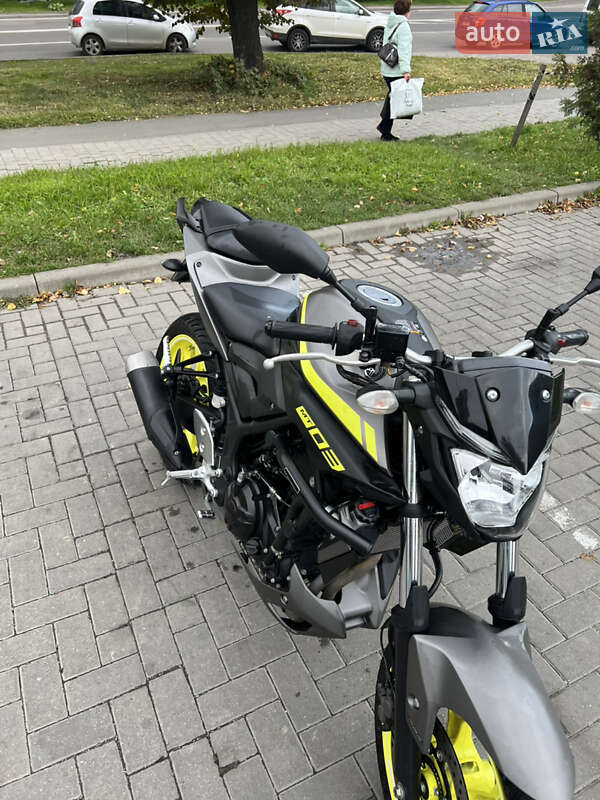 Мотоцикл Багатоцільовий (All-round) Yamaha MT-03 2017 в Львові фото 11 Мотоцикл Багатоцільовий (All-round) Yamaha MT-03 2017 в Львові