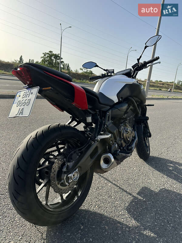Мотоцикл Классік Yamaha MT-07 2018 в Одесі фото 8 Мотоцикл Классік Yamaha MT-07 2018 в Одесі