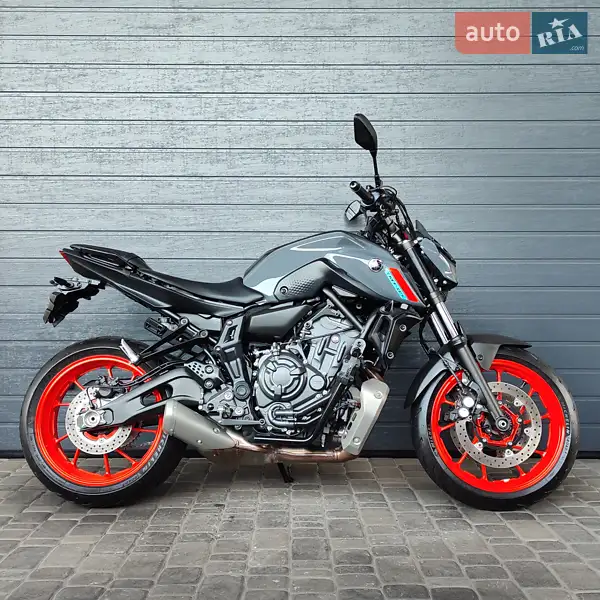 Мотоцикл Без обтікачів (Naked bike) Yamaha MT-07 2022 в 