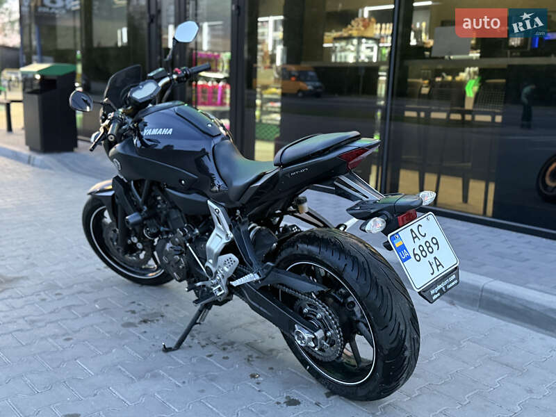 Мотоцикл Без обтікачів (Naked bike) Yamaha MT-07 2016 в Києві
