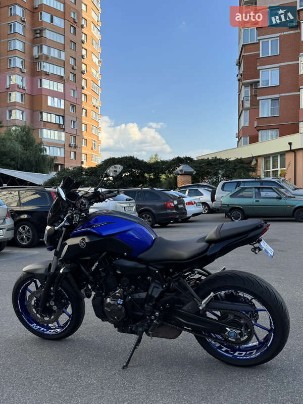 Мотоцикл Без обтікачів (Naked bike) Yamaha MT-07 2018 в Києві