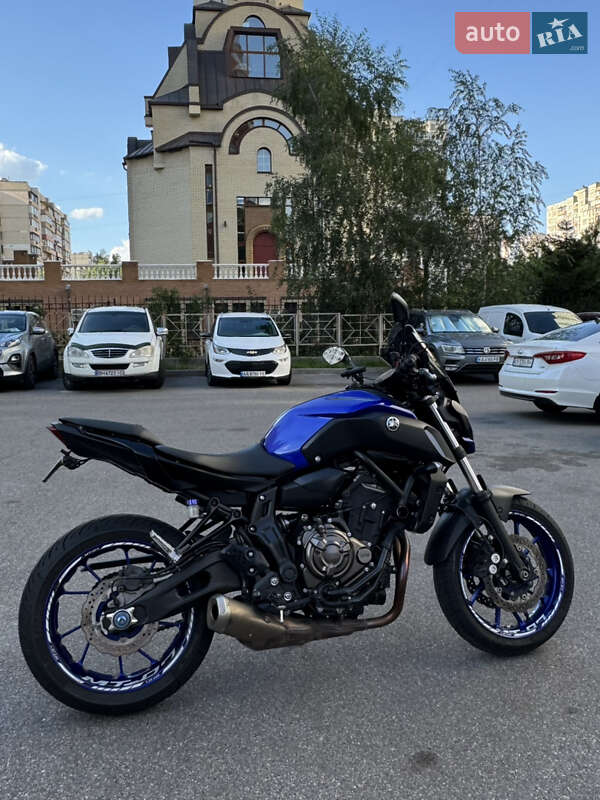 Мотоцикл Без обтікачів (Naked bike) Yamaha MT-07 2018 в Києві