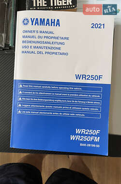Мотоцикл Кросс Yamaha WR 250F 2021 в 