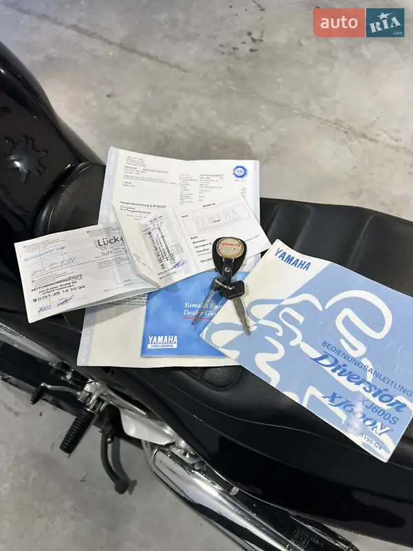 Мотоцикл Туризм Yamaha XJ 1997 в Буске документ