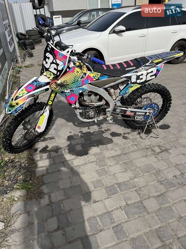 Мотоцикл Кросс Yamaha YZ 250F 2014 в 