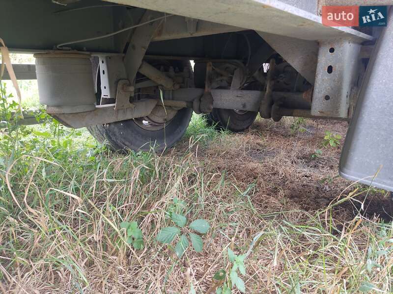 Тентований борт (штора) - напівпричіп Zaslaw D-651 2007 в Кам'янець-Подільському