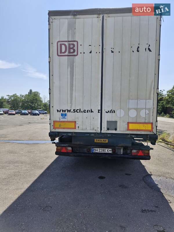 Тентований борт (штора) - напівпричіп Zaslaw D-651 2008 в Одесі