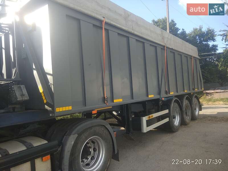 Самосвал полуприцеп Zaslaw D 653 2005 в Богуславе