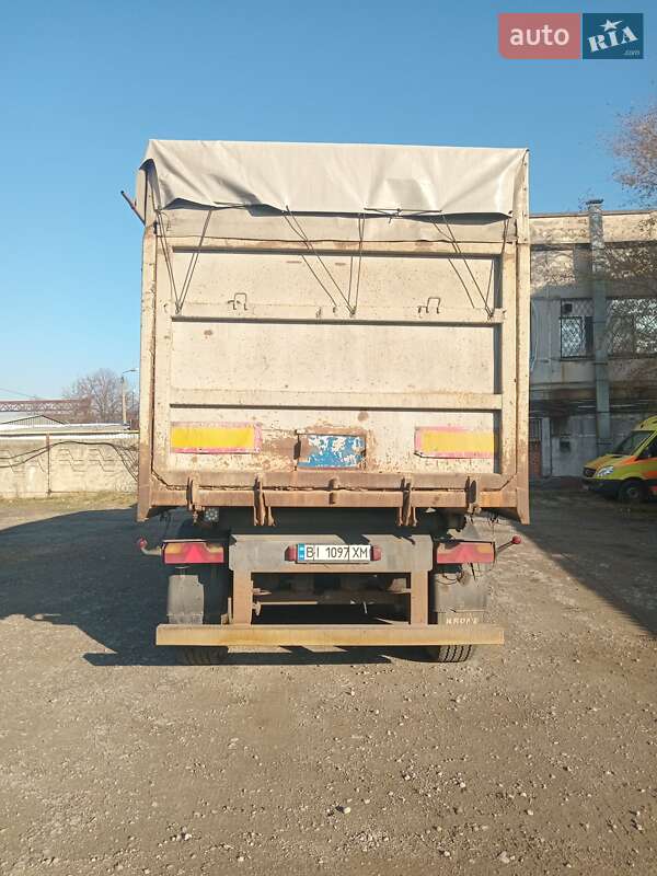 Самоскид напівпричіп Zaslaw D 653 1998 в Дніпрі