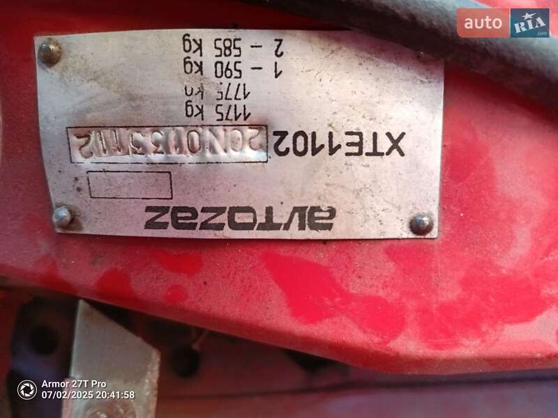 Хэтчбек ЗАЗ 1102 Таврия 1992 в Ковеле фото 5 Хэтчбек ЗАЗ 1102 Таврия 1992 в Ковеле