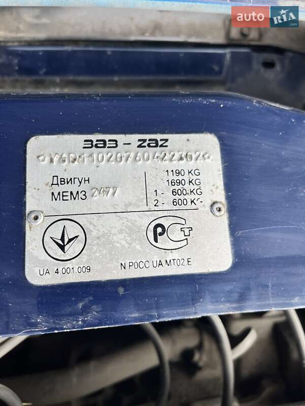 Хэтчбек ЗАЗ 1102 Таврия 2006 в Кременчуге
