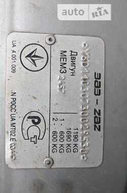 Лифтбек ЗАЗ 1103 Славута 2003 в Запорожье