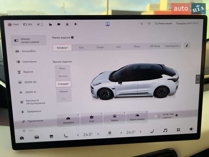 Позашляховик / Кросовер Zeekr 001 2024 в Хмельницькому фото 22 Позашляховик / Кросовер Zeekr 001 2024 в Хмельницькому