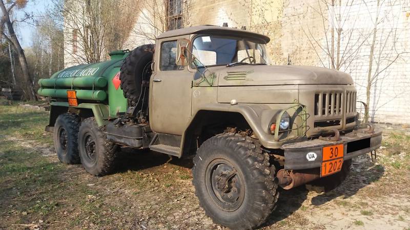 Цистерна ЗИЛ 131 1989 в 