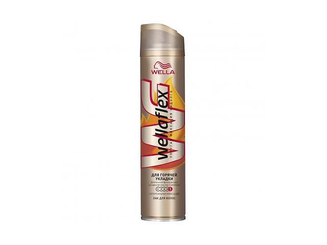 Лак для волос WellaFlex для гарячей укладки Супер сильная фиксация 250 мл (4056800965564)