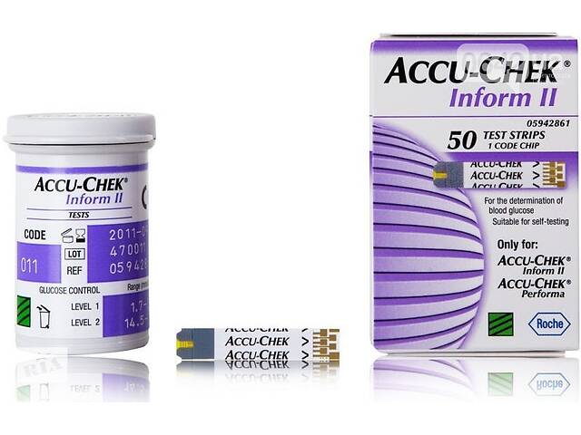 Тест-полоски Accu-Chek Inform II (Accu-Chek Performa)