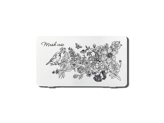 Футляр для маски Mask case Цветы