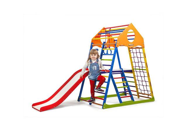 Детский спортивный комплекс KindWood Color Plus 2 SportBaby