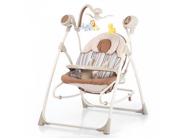 Кресло-качалка CARRELLO Nanny CRL-0005 Beige Stripe