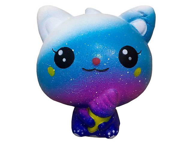 Мягкая игрушка антистресс Сквиши Squishy Космический котенок с запахом №36