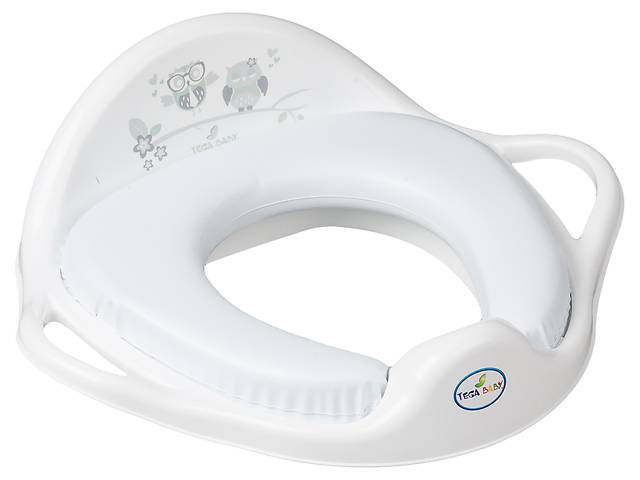 Накладка на унитаз Tega Owl SO-020 Soft мягкая 103 white
