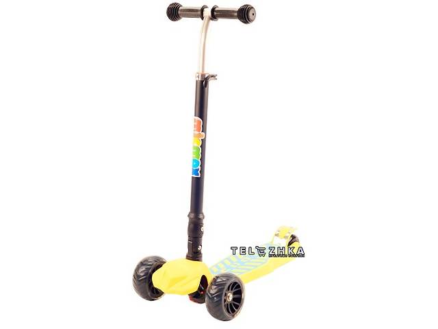 Самокат детский ScooteX Scooter Firestarter Plus Желтый