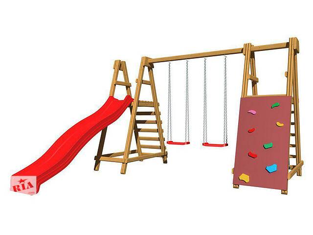 Детская игровая площадка для улицы / двора / дачи / пляжа SportBaby-5 SportBaby