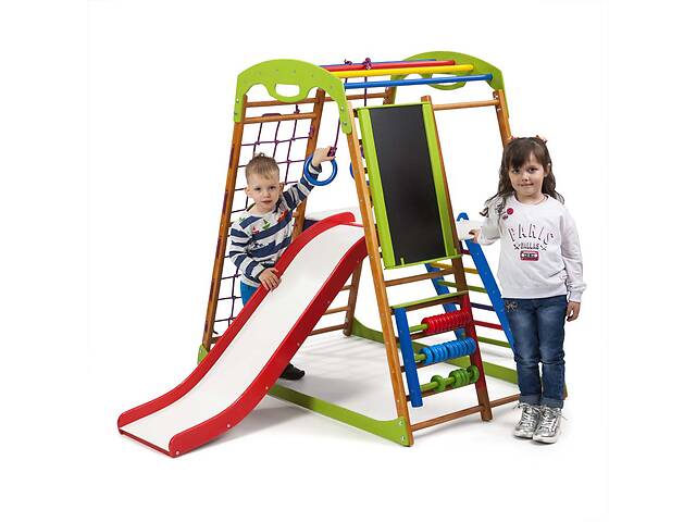 Детский спортивный комплекс для дома BabyWood Plus 3 SportBaby
