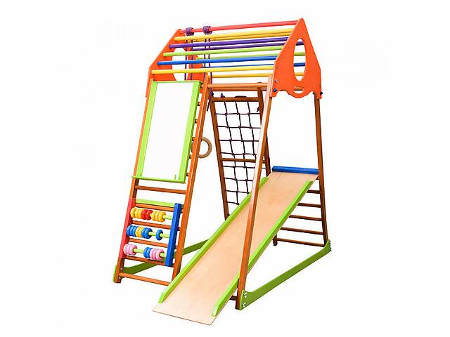 Дитячий спортивний комплекс для дому SportBaby KindWood Plus