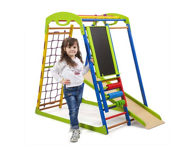 SportBaby Детский спортивный комплекс для дома SportWood Plus