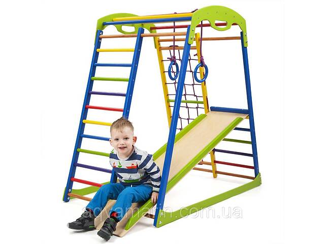 Детский спортивный комплекс для дома SportWood SportBaby