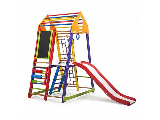 Дитячий спортивний комплекс SportBaby BambinoWood Color Plus 3