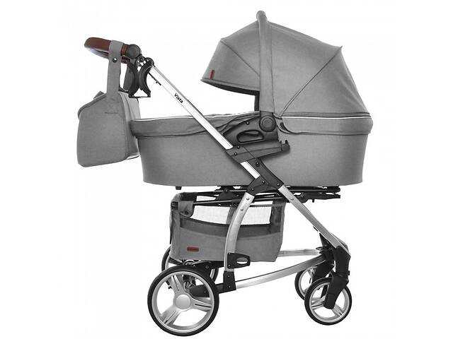 Коляска универсальная CARRELLO Vista CRL-6501 Shark Grey