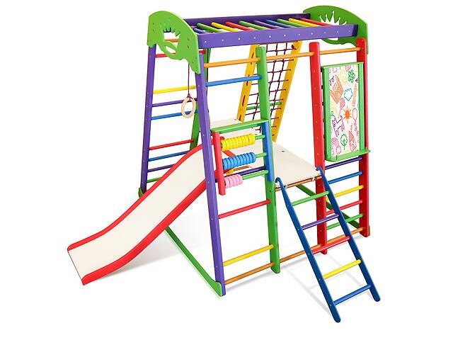 SportBaby Спортивный комплекс для дома Акварелька Plus 3